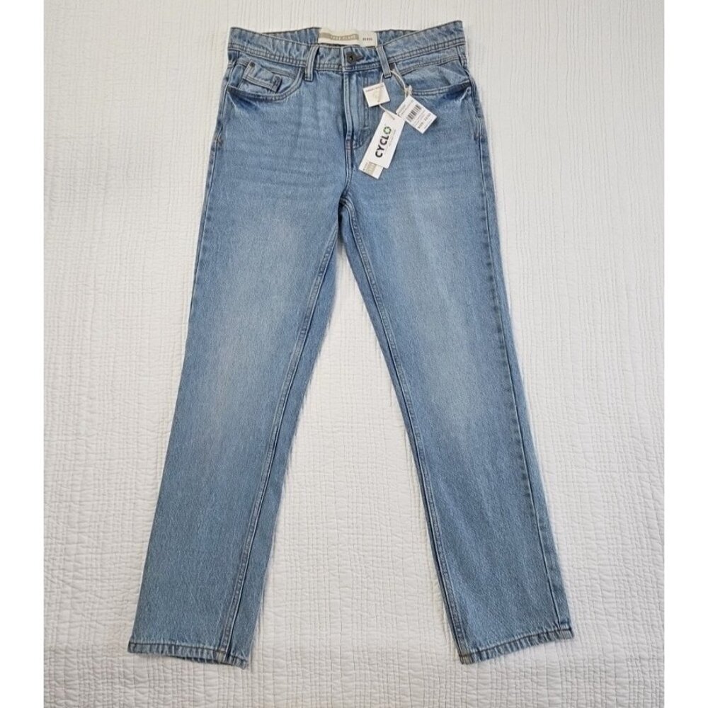Free Planet Jeans Men's 32x30 Light Wash‎ Relaxed Tapered NWT Earth Friendly NEW